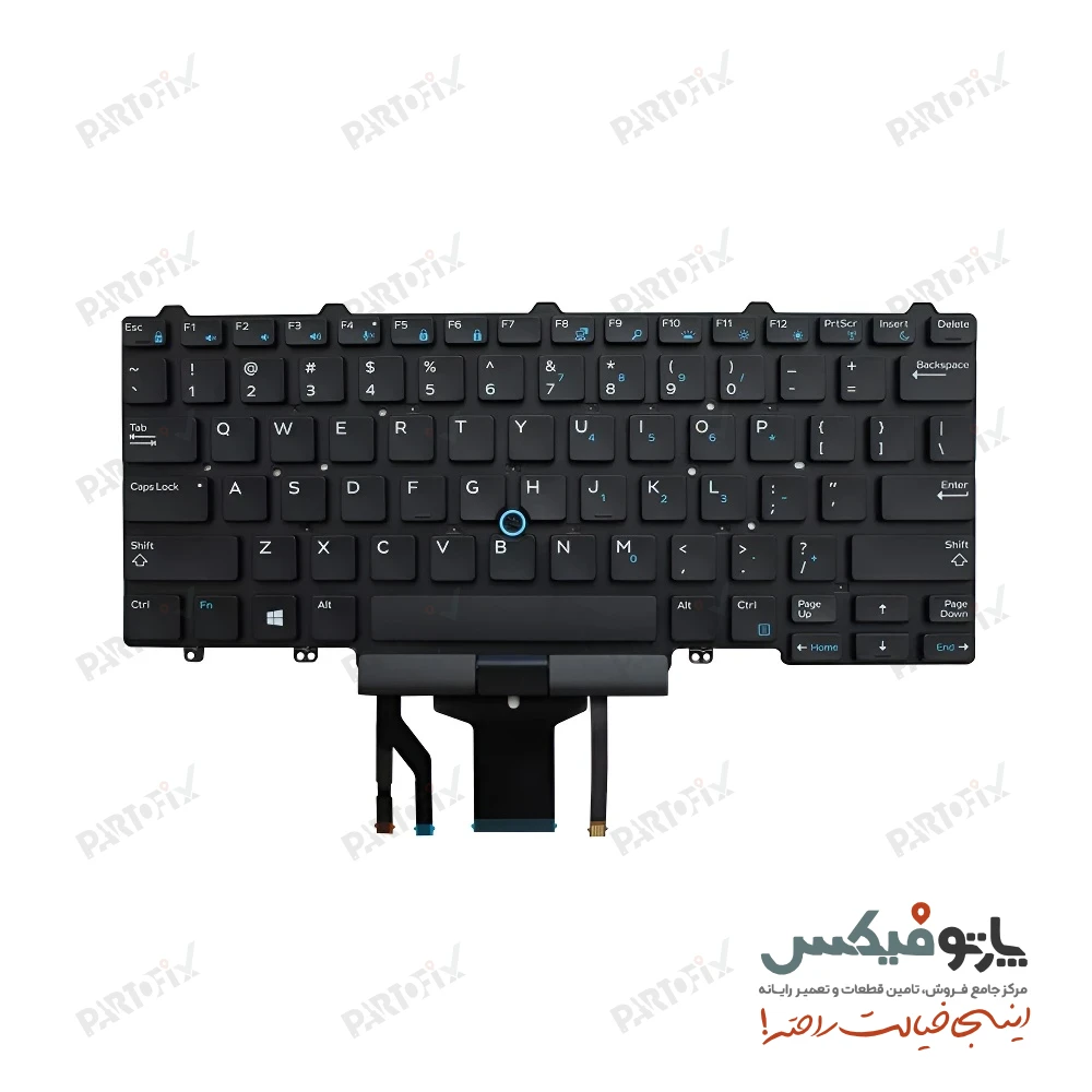 کیبورد لپ تاپ دل Latitude E5450 E7450 E7470